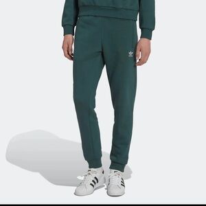 Adidas Men's Green Track Joggers